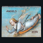 2014 ANGELS  FINE ART COLLECTION 2 CALENDAR<br><div class="desc">Classic Renaissance and Gothic Angel paintings collection Cover : Carlo Di Braccesco 1500 1. Jan Van Eyk 1432 , 2. Fra Beato Angelico 1437 3. Fra Beato Angelico 1432, 4. Fra Beato Angelico 1437 5. Melozzo Da Forli 1480 , 6. Simone Martini 1333 7..Master of Housebook , 8. Jan Van...</div>
