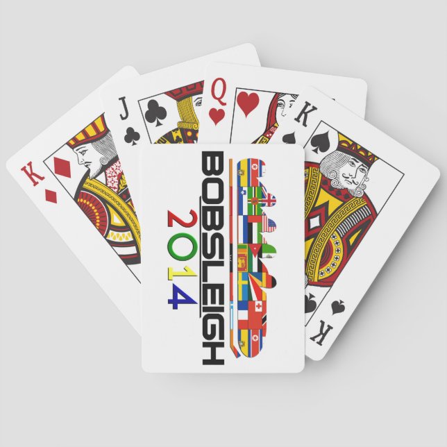 2014: Bobsleigh Playing Cards (Back)