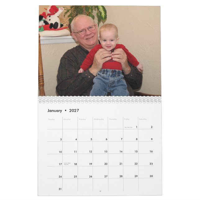 2014 Breeden Calendar (Jan 2027)