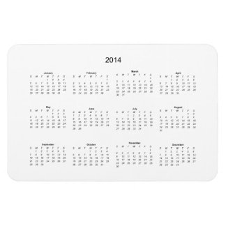 2014 Create it Yourself Calendar Magnet