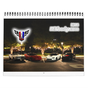 2014 Michigan FBody Calendar (15 month)