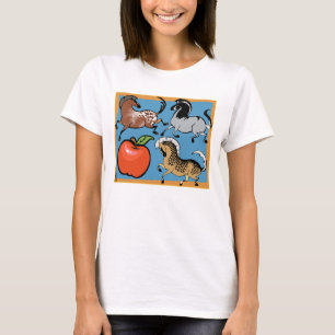 2014 MinkMode Spring Collection: Neigh-borly Apple T-Shirt