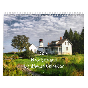 2014 New England Lighthouse Calendar