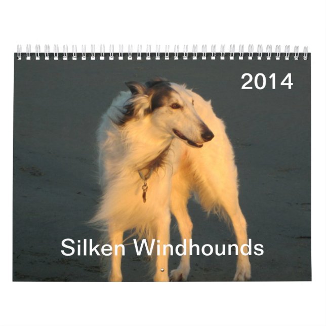 2014 Silken Windhounds 1-2 Calendar (Cover)