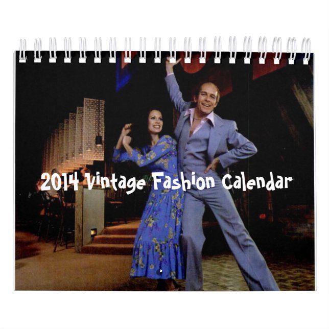 2014 Vintage Fashion Calendar (Cover)