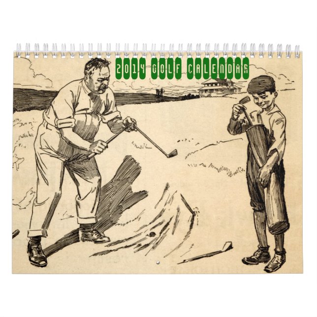 2014 Vintage Golf Calendar (Cover)