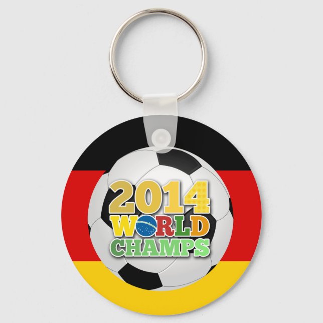 2014 World Champs Ball Germany Key Ring (Front)
