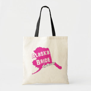 2015 AK Bride Map Tote in Pink Bag