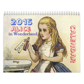 2015 Alice in Wonderland Calendar