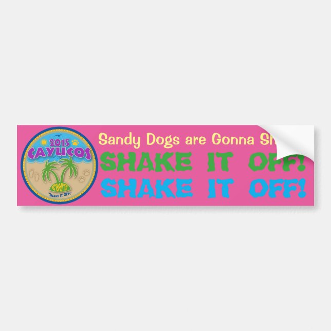 2015 Beach Bumper 1 Sticker (Front)