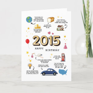 2015 Birthday Card Printable
