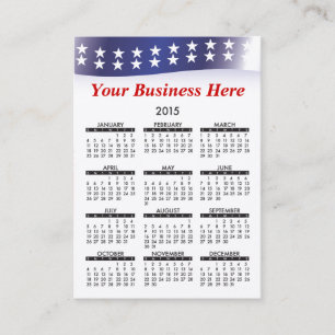 2015 Business Card Calendar Vote