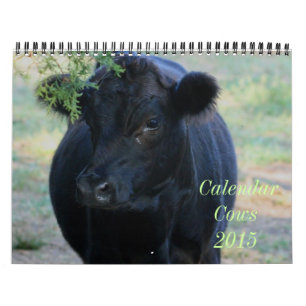 2015 Calendar Cows