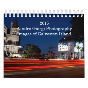 2015 Calendar Images of Galveston Island