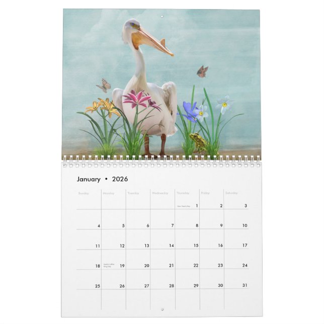 2015 Calendar of Beautiful Things (Jan 2026)