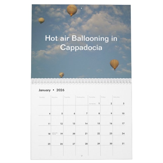 2015 Calendar of Enchanting  Turkey (Jan 2026)