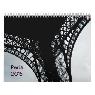 2015 Calender Paris, France Calendar