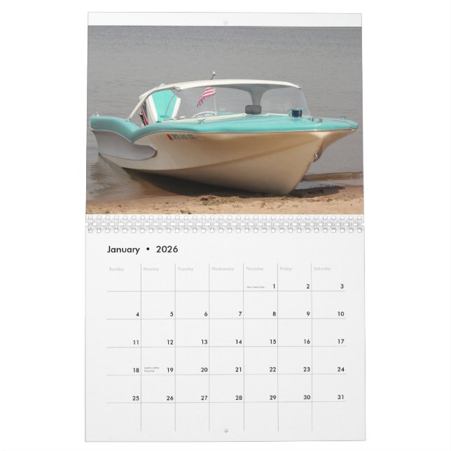 2015 CGOAMN Classic Glastron Calendar (Jan 2026)