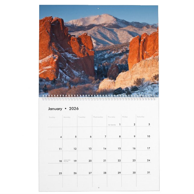 2015 Colorado 14ers Calendar (Jan 2026)