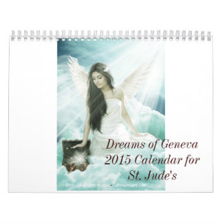 2015 Dreams of Geneva 15 Month Calendar
