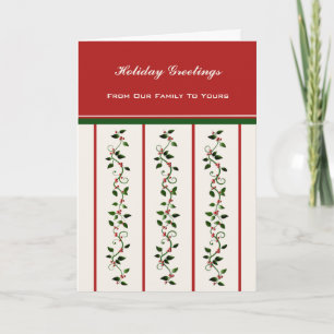 2015 Family Holiday Christmas Genealogy Ancestry Card