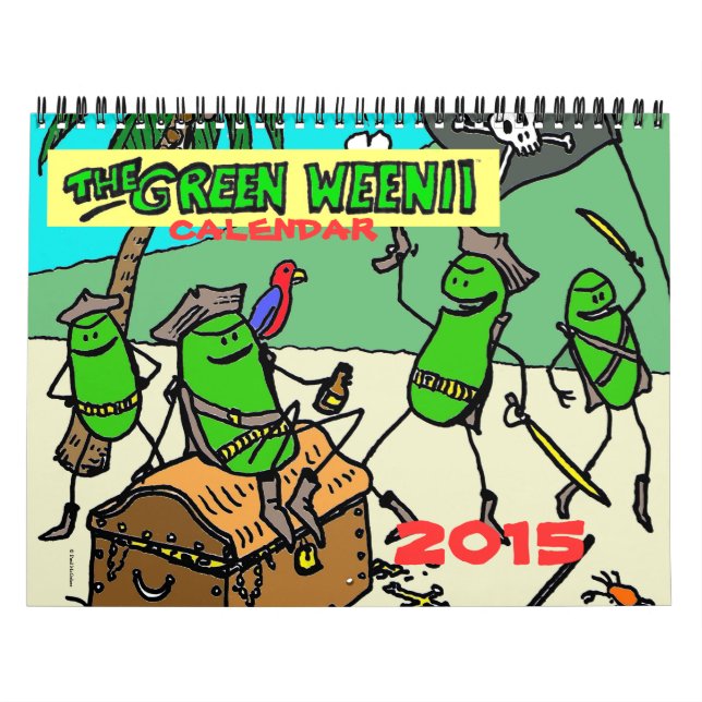2015 Green Weenii Calendar (Cover)