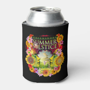 2015 Greensboro Summer Solstice Festival Keepsake Can Cooler