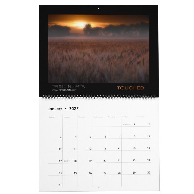 2015 Landscape & Seascape Calendar (Jan 2027)