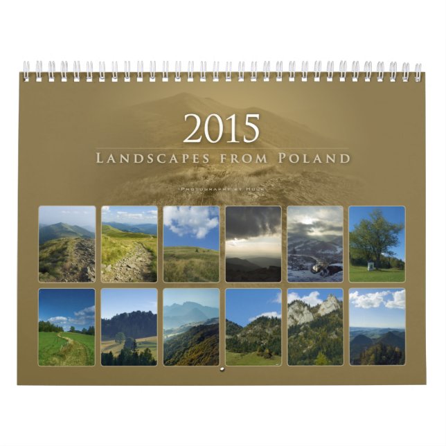 2015 Landscapes from Poland - Calendar (Cover)
