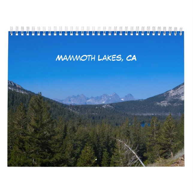 2015 Mammoth Lakes Calendar (Cover)