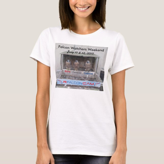 2015 Rfalconcam Watcher Weekend T-shirt (Front)
