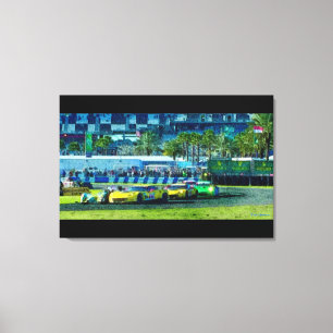 2015 Rolex 24 hours of Daytona Canvas Print