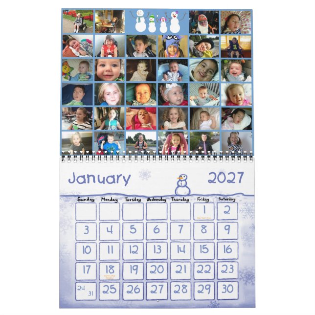 2015 Spinal Muscular Atrophy Calendar (Jan 2027)