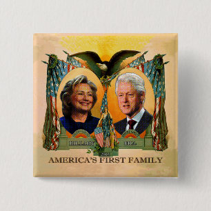 2016 America's First Family 15 Cm Square Badge