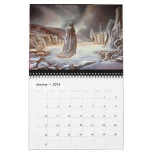 2016 Art Calendar ~ Philip Rubinov Jacobson