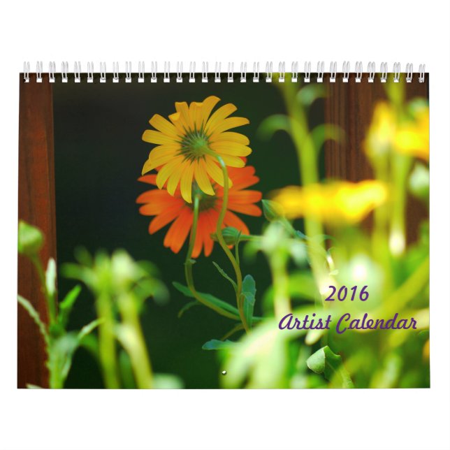 2016 Artist Calendar (Cover)