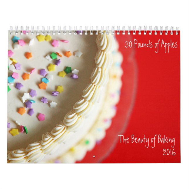 2016 Beauty of Baking Calendar (Cover)