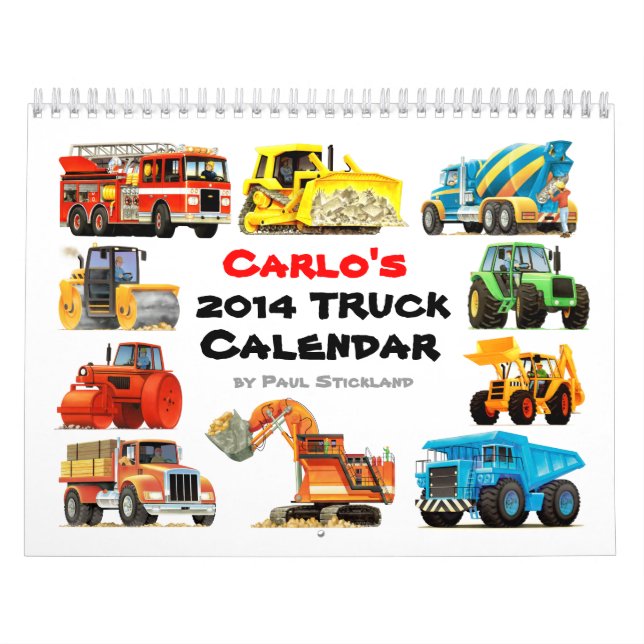 2016 Big Truck Calendar (Cover)
