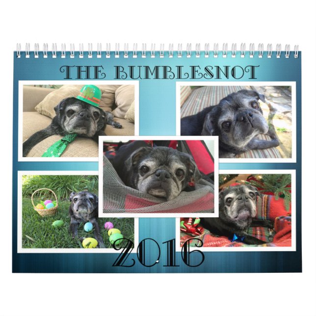2016 Bumblesnot Calendar (Cover)