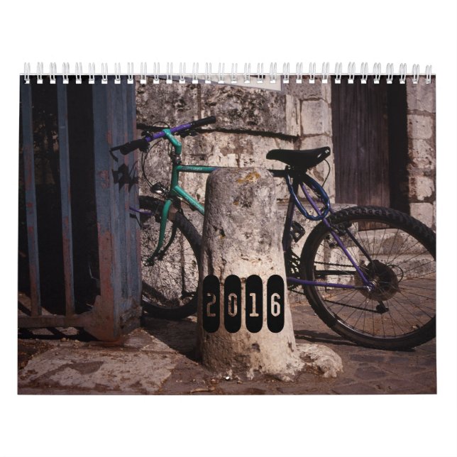 2016 calendar - Bicycles (Cover)