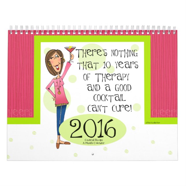 2016 Cocktail Calendar (Cover)