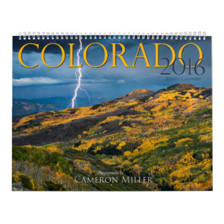 2016 Colorado Scenic Calendar