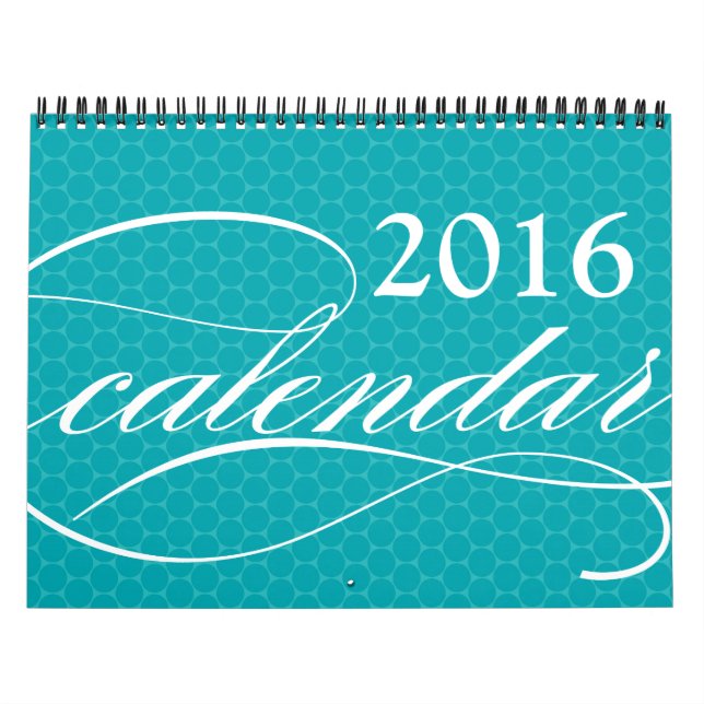 2016 Customisable Photo Calendar (Cover)