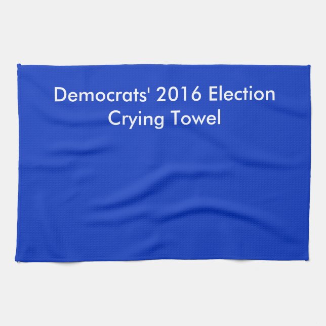 2016 Election Crying Towel (Horizontal)