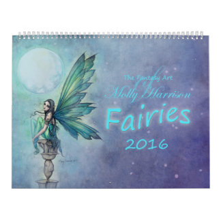 2016 Fairy Calendar by Molly Harrison Fantasy Art