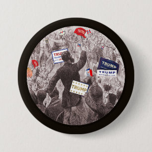 2016 GOP Convention 7.5 Cm Round Badge