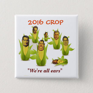 2016 GOP Crop 15 Cm Square Badge