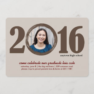 2016 Graduation Invitation