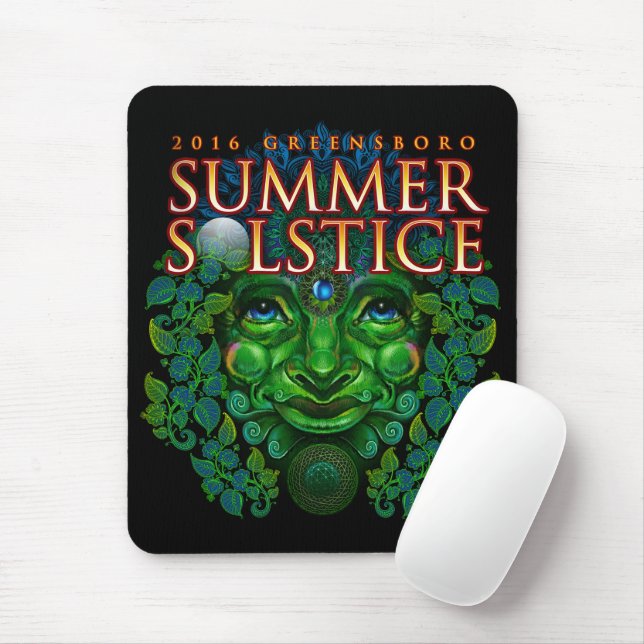 2016 Greensboro Summer Solstice Festival Keepsake Mouse Pad (With Mouse)