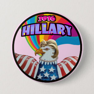 2016 Hillary 7.5 Cm Round Badge